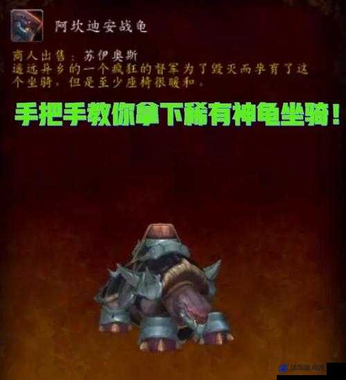 魔兽世界7.0版阿坎迪安战龟获取攻略，前往达拉然找古怪硬币商人兑换