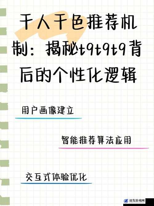 脆弱千人千色 T9T9T9 的推荐机制及其优势与应用领域探讨